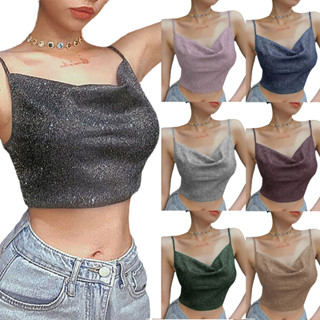 Giveme - เสื้อท็อปคอวีแขนสั้นสีด ําเซ็กซี่แฟชั่นฤดูร้อนสําหรับผู้หญิง
