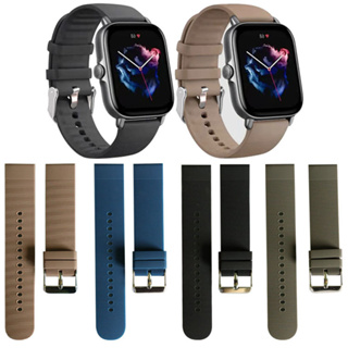 สายนาฬิกาข้อมือซิลิโคน สําหรับ Amazfit Bip Xiaomi Amazfit GTS 2 Mini Bip S U Haylou LS02 20 มม.