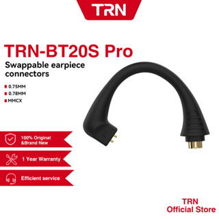 สายเคเบิลเชื่อมต่อหูฟัง TRN BT20XS HIFI MMCX 2Pin QDC สําหรับ TFZ TRN VX BA8 v90 V10 V20 V60 V30 V80 v90s