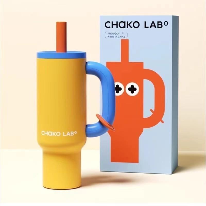 [คลังสินค้าพร้อม] Chakolab Thermos Cup Ice Master Cup 1050ML ถ้วยน้ําฟางความจุขนาดใหญ่ 316 สแตนเลสขวดน้ําเก็บความเย็น Thermos Cup Overlord Cup
