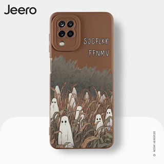 Jeero เคสซัมซุง เคสซิลิโคนนุ่มขอบเหลี่ยมกันกระแทกน่ารักตลก เคสโทรศัพท์ SAMSUNG A03 A12 A13 A51 A32 A52 A52S 5G M12 M32 พลัส HFE2736