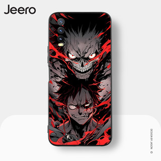 Jeero เคสวีโว่ เคสซิลิโคนนุ่มขอบเหลี่ยมกันกระแทกการ์ตูนอนิเมะตลก เคสโทรศัพท์ VIVO Y3S Y11 Y12 Y12S Y15 Y15S Y15A Y17 Y20 Y20S Y21 Y21T Y33S พลัส HFE2744