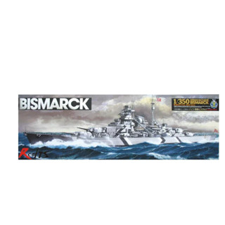 78013 โมเดลเรือรบ TAMIYA WWII German Bismarck 1/350