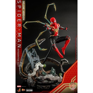 HotToys Spider-Man: No Way Home MMS624 Spider-Man (Integrated Suit) Deluxe 1/6 Scale Collectible Figure