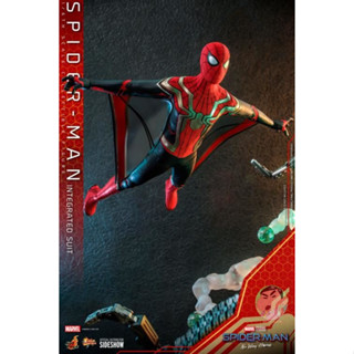 HotToys Spider-Man: No Way Home MMS623 Spider-Man (Integrated Suit) 1/6 Scale Collectible Figure