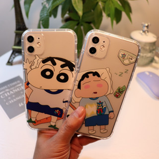 เคสiPhone8plus สไตล์เกาหลี เครยอนชินจัง เคสโทรศัพท์มือถือแบบใส ลายการ์ตูนชินจังน่ารัก สําหรับ เคสไอโฟน11 โทรศัพท์ 6s 7 8 plus se2020 เคสไอโฟน 13 เคสไอโฟน 12 14 pro max mini plus เคสไอโฟน7พลัส xs XR iPhone case 6p 7p 8p เคสโทรศัพท์ เคสมือถือซิลิโคนนุ่ม