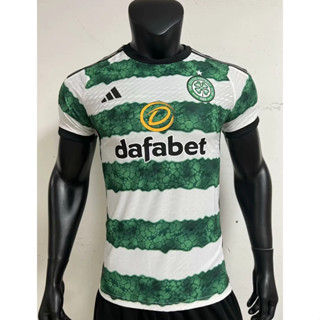 เสื้อกีฬาแขนสั้น ลายทีมชาติฟุตบอล Celtic 2324 คุณภาพสูง