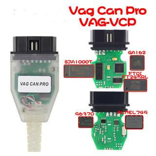 ( เหมาะสําหรับโมเดลรถยนต์: ดูภาพ) vag PRO CAN BUS UDS K-line Version 5.5.1 vag vcp VW