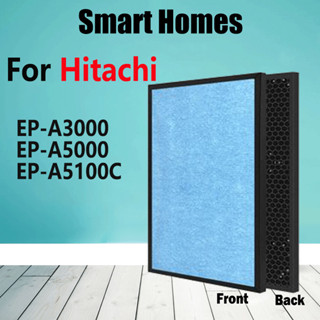 แผ่นกรองอากาศ HEPA กําจัดกลิ่น สําหรับเครื่องฟอกอากาศ Hitachi EP-A3000 EP-A5000 EP-A5100C EP-NZ50J EPF-CX40F