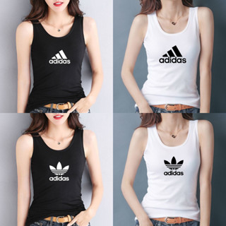 【จัดส่งรวดเร็ว】เสื้อกล้าม แขนกุด ทรงหลวม สีพื้น สําหรับผู้หญิง AD3