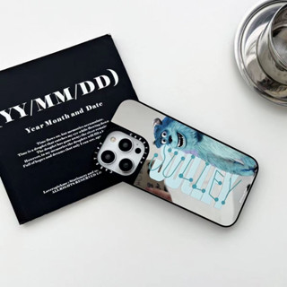 เคสโทรศัพท์มือถือแบบกระจก กันกระแทก ลายการ์ตูน Monster Mike แฟชั่น สําหรับ iPhone 14 13 12 11