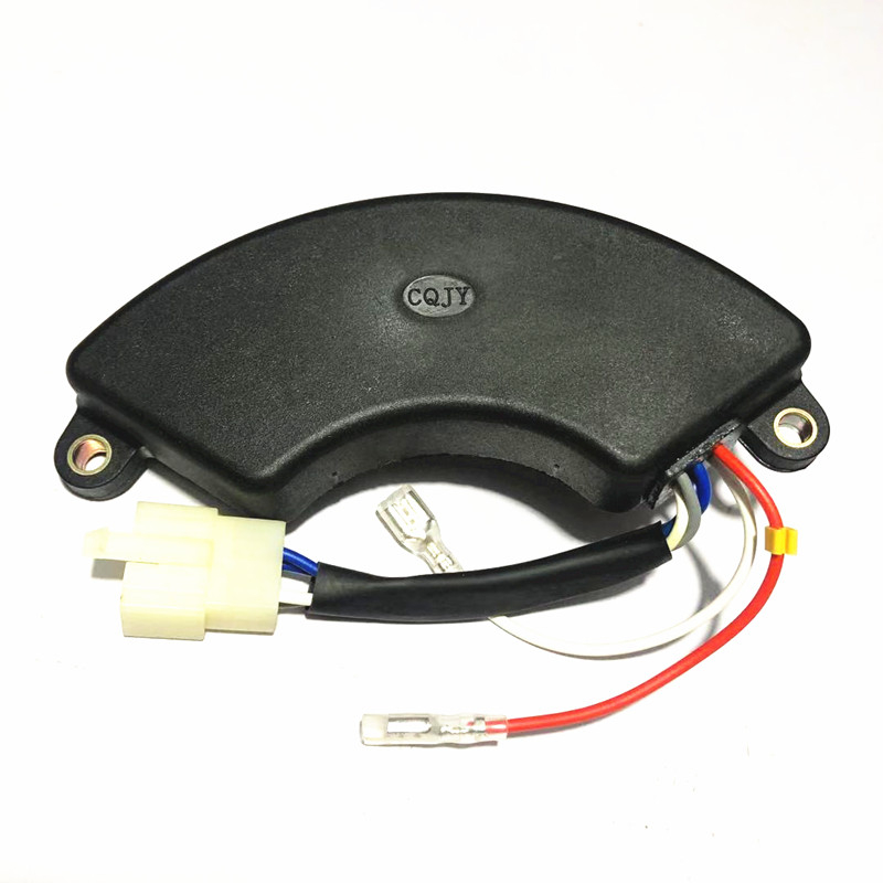 Cqjy 5KW 6KW 7KW AVR อะไหล่เครื่องกําเนิดไฟฟ้าเบนซิน เฟสเดียว ตัวควบคุมแรงดันไฟฟ้าอัตโนมัติ 400V 470UF T107A