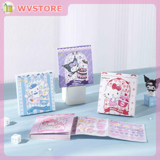 [WV] ของแท้ Sanrio Kuromi สมุดโน้ต ลายการ์ตูน ขนาดเล็ก สุ่มสี