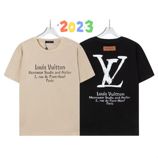 4929 LLL เสื้อยืด พิมพ์ลายตัวอักษร LLL แฟชั่นสําหรับผู้ชาย และผู้หญิง ไซซ์ 3XL