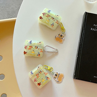 เคสหูฟังไร้สาย ขอบใส สําหรับ iphone AirPods Pro AirPods 1 2 3