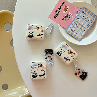 เคสหูฟังไร้สาย ขอบใส สําหรับ iphone AirPods Pro AirPods 1 2 3