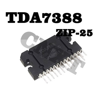 1 ชิ้น/ล็อต TDA7388 ZIP-25 เครื่องขยายเสียงรถยนต์ชิปเครื่องขยายเสียงกำลังสูง