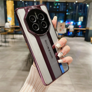 เคสโทรศัพท์มือถือ PC แข็ง แบบใส ลาย Porsche สําหรับ Huawei P60 P50 Mate 40 RS 30 Honor 90 Magic 5 Pro