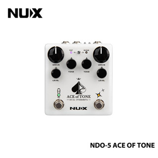 Nux NDO-5 Ace of Tone ที่เหยียบเท้า แบบ Dual Overdrive