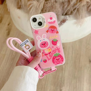 เคสโทรศัพท์มือถือ tpu แบบนิ่ม ลายสตรอเบอร์รี่ สําหรับ iPhone 14 14promax 14pro 12PRO 12PROMAX 13 13pro 13promax