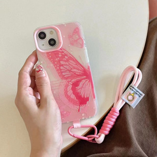 เคสโทรศัพท์มือถือ tpu แบบนิ่ม ลายผีเสื้อ สําหรับ iPhone 14 14promax 14pro 11 12 12PRO 12PROMAX 13 13pro 13promax