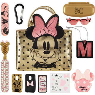 REAL LITTLES Minnie Mouse Handbag- Collectible Micro Disney Handbag with 7 Surprises Inside! Real LITTLES Minnie Mouse กระเป๋าถือ ของสะสม ไมโครดิสนีย์ พร้อมเซอร์ไพรส์ 7 ชิ้น ภายใน!