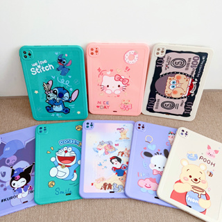 Tablet Case For iPad Air 4 5 Air 3 Pro 10.5 Air 1 2 9.7 2017 2018 Soft TPU Shockproof Cartoon Pattern Case Cover For iPad Pro 11 2020 2021 2022