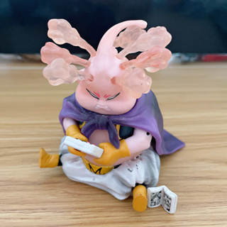 โมเดลฟิกเกอร์ PVC รูปปั้นอนิเมะ Dragon Ball Z Majin buu ขนาด 9.5 ซม. ของเล่นสําหรับเด็ก เก็บสะสม ของขวัญวันเด็ก