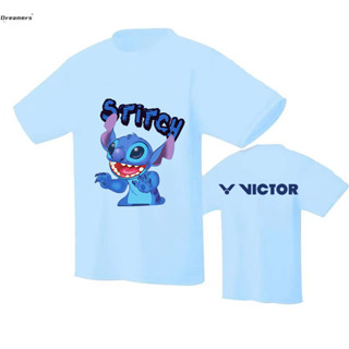 เสื้อกีฬาเทนนิส ดูดซับเหงื่อได้ดี ลายการ์ตูน Victor 2023 แบบแห้งเร็ว เหมาะกับฤดูร้อน สําหรับผู้ชาย และผู้หญิง