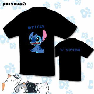 เสื้อกีฬาแบดมินตัน ระบายอากาศ พิมพ์ลายการ์ตูน Victor แห้งเร็ว ดูดซับเหงื่อ เหมาะกับฤดูร้อน สําหรับผู้ชาย และผู้หญิง 2023