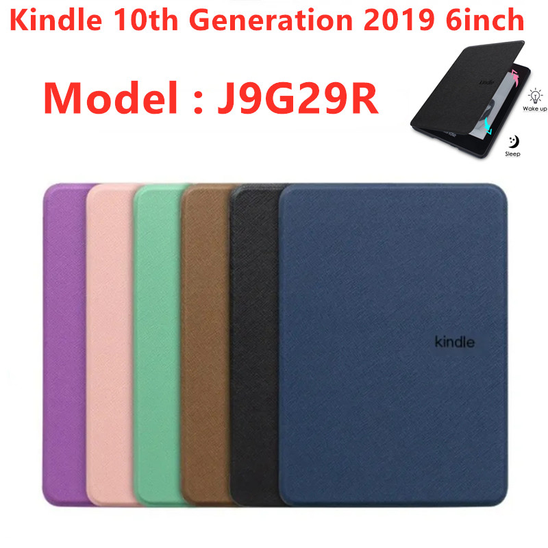 กรณีสมาร์ทแม่เหล็กใหม่สําหรับ All-New Kindle Basic 10th Generation 2019 6 นิ้วรุ่น : J9G29R นอนอัตโน