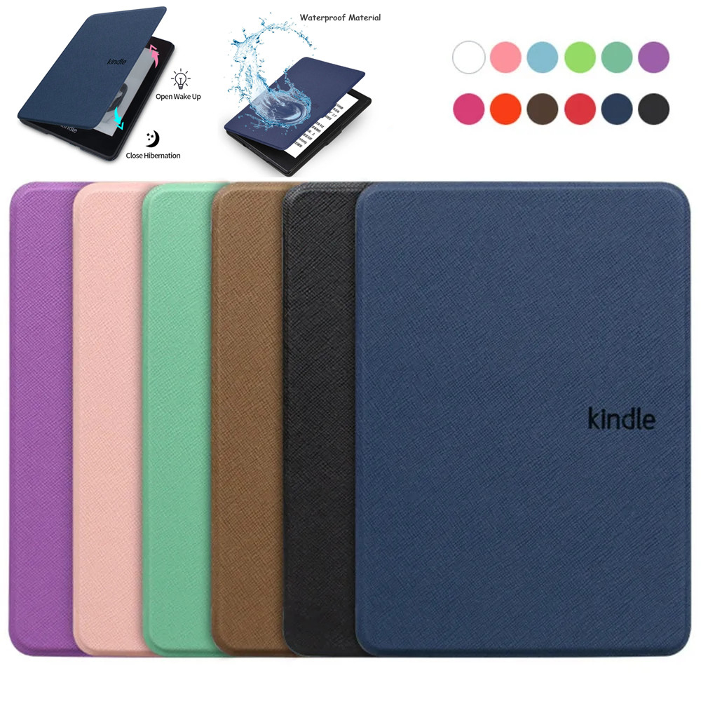 ใหม่แม่เหล็กสมาร์ทสําหรับ Kindle 11th Gen 2022 6.0 "2021 6.8 "ป้องกัน Funda Shell สําหรับ Paperwhite