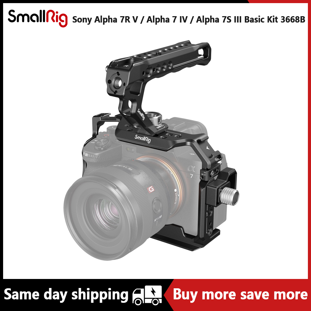 SmallRig Full Dslr สําหรับ Sony A7 IV a7m4 กล้อง Rig สําหรับ Sony Alpha 7 IV/A7S III/A1/A7R IV พร้อม