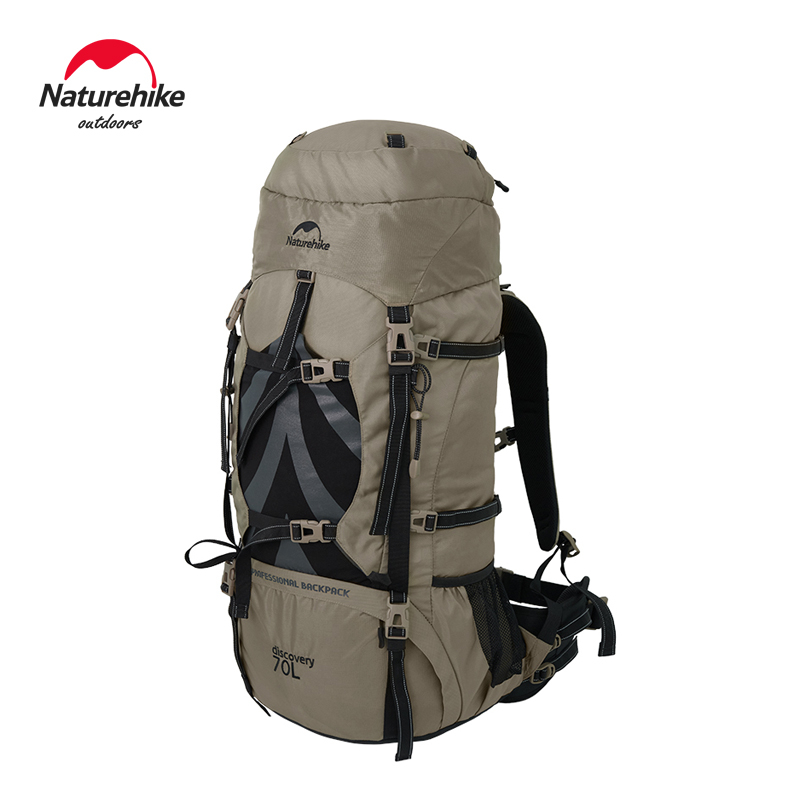Naturehike กระเป๋าเป้สะพายหลังปีนเขาเดินป่ากลางแจ้งปีนเขา 70L ความจุขนาดใหญ่กระเป๋าเป้สะพายหลังน้ําห