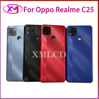 ฝาครอบแบตเตอรี่ด้านหลัง สําหรับ OPPO Realme C25