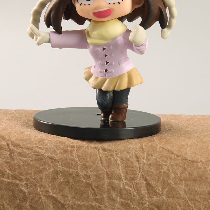 โมเดลฟิกเกอร์ PVC อนิเมะ My Hero Academia Midoriya Izuku Bakugou Katsuki Todoroki Shoto Ochaco Uraraka Q Version ขนาด 9.5 ซม. ของเล่นสําหรับเด็ก 6 ชิ้น ต่อชุด - รูปที่ 3