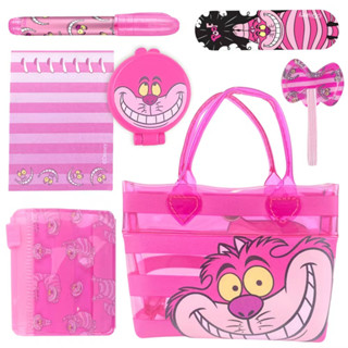 Real Littles Disney Cheshire Cat Alice in Wonderland Mini Handbag with 6 Surprises Inside กระเป๋าถือ ลายการ์ตูนดิสนีย์ เชสเชียร์ แมว Alice in Wonderland ขนาดเล็ก พร้อมเซอร์ไพรส์ 6 ชิ้น