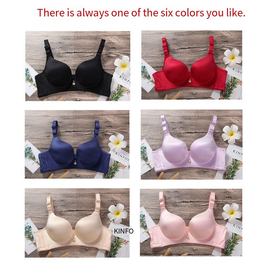 ชุดชั้นใน เสื้อชั้นใน แบบหนา ขนาดเล็ก 8 ซม. ไม่มีโครงเหล็ก เซ็กซี่ สําหรับผู้หญิง - รูปที่ 2