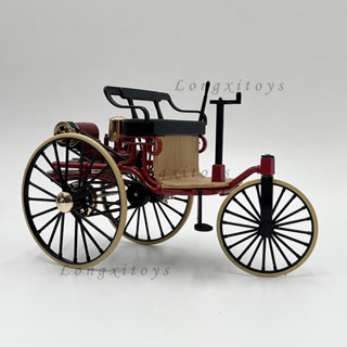 โมเดลรถยนต์ 1:12 Diecast Classic Vintage 1886 No.1 ขนาดเล็ก ของเล่นสําหรับเด็ก