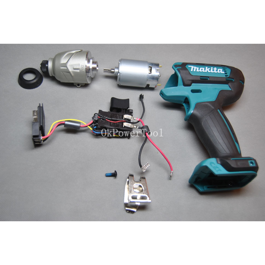 MAKITA MAKITA TD110D TD110WME ไขควงกระแทกมอเตอร์สวิตช์เชลล์เกียร์อุปกรณ์เสริม