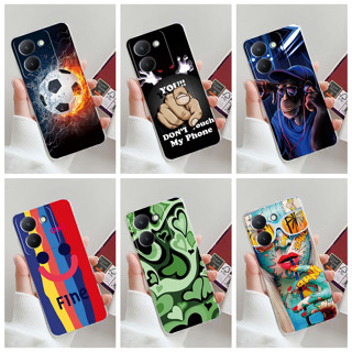 เคสซิลิโคนนิ่ม ลายฟุตบอล สําหรับ Vivo Y36 2023 VivoY36 Y 36 5G V2248