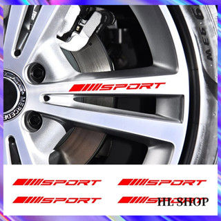 สติกเกอร์ กันน้ํา สําหรับติดตกแต่งล้อรถยนต์ HL Wheel Yi SPORT