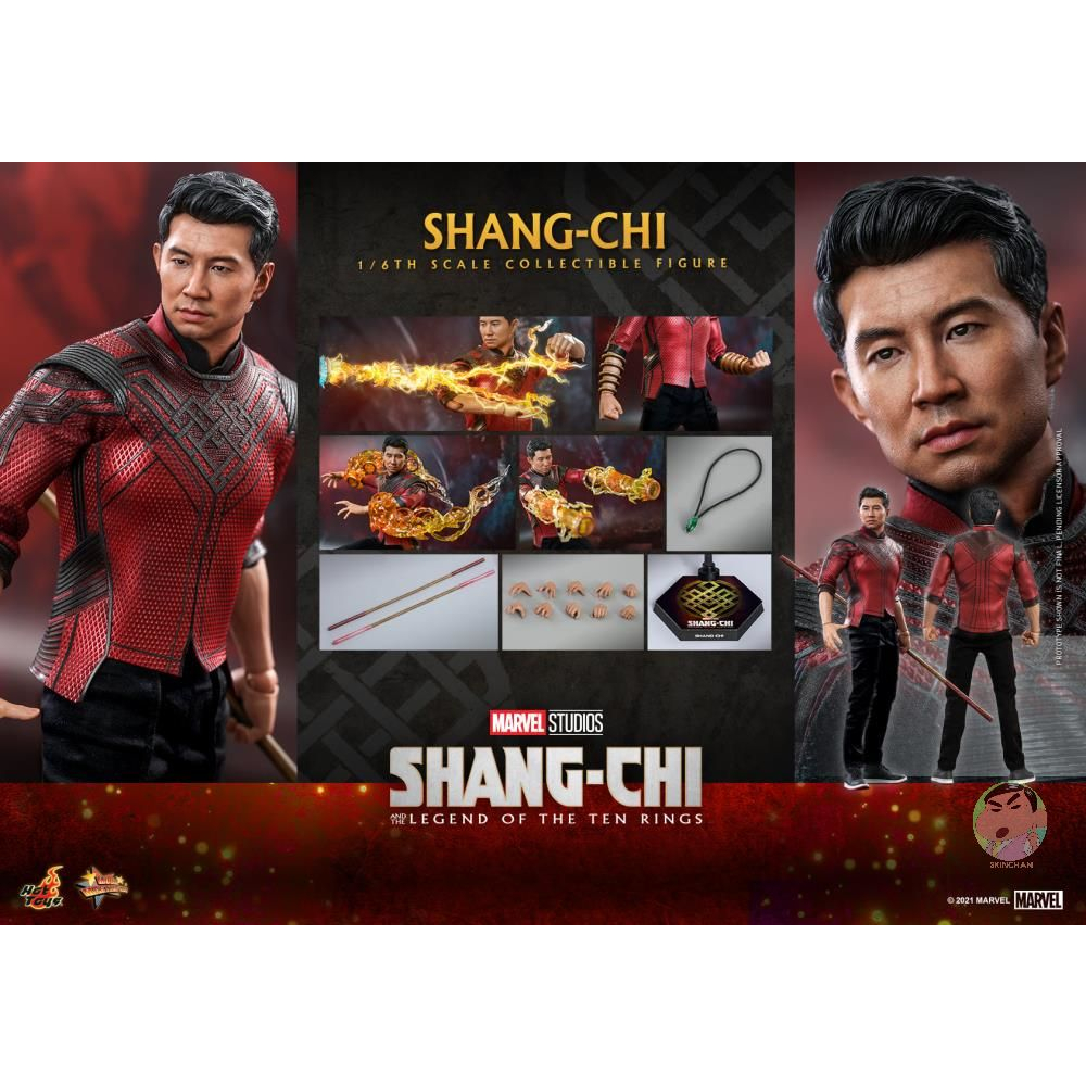 ของเล่นสุดฮอต Shang-Chi และตํานานสิบแหวน MMS614 Shang-Chi 1/6 Scale รูปสะสม