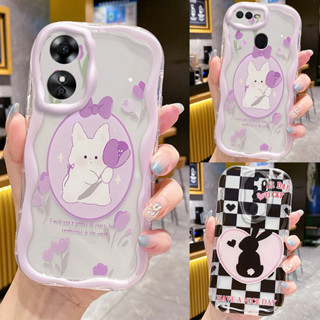 เคสโทรศัพท์มือถือแบบนิ่ม ใส กันกระแทก สําหรับ OPPO reno 8t 5g reno 8z 7z 5g reno 7 8 4g reno 5 6 8 5g F9 F11 A9 2020 A5 2020 A78 A76 A74 A5s A12 A54 A53 A3s A12e A31 เคส A17K A16 A15