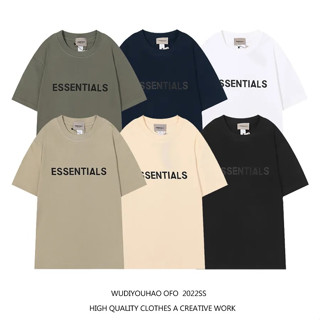 Essentials - เสื้อยืดคอกลม สําหรับผู้ชาย