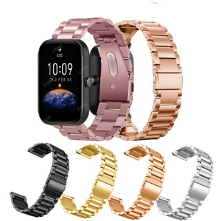 สายนาฬิกาข้อมือสเตนเลส สีโรสโกลด์ สําหรับ Fossil Womens Gen 4 Sport Q Tailor TicWatch C2 Correa Fossil Gen 3 Q Explorist Gen 5E 44 มม.