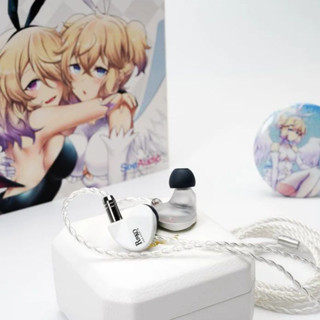 Seeaudio x Z Reviews Rinko IEM 1 ไดรเวอร์ไดนามิก + ไดรเวอร์อินเอียร์ 1 แพลนร์ หูฟังไฮบริด HiFi