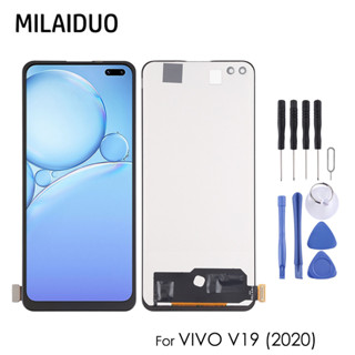 Tft อะไหล่หน้าจอสัมผัสดิจิทัล LCD แบบเปลี่ยน สําหรับ VIVO V19 2020 1933