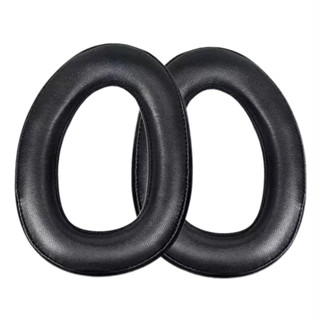 แผ่นรองหูฟัง หนังแกะแท้ แบบเปลี่ยน สําหรับอัพเกรด Sennheiser GSP 670 600 500 550