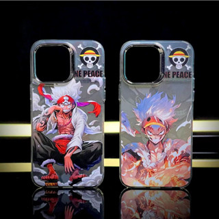 เคสโทรศัพท์มือถืออะคริลิค แบบแข็ง กันกระแทก ลายการ์ตูนอนิเมะ Nica Luffy สําหรับ iPhone 14 13 12 pro max 14 pro max 13 pro max 11